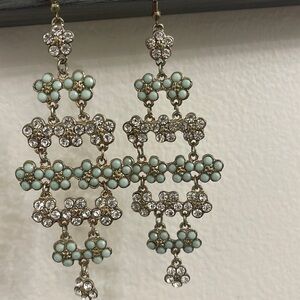 Floral earrings by viviglam 🍀🍀🍃🍃